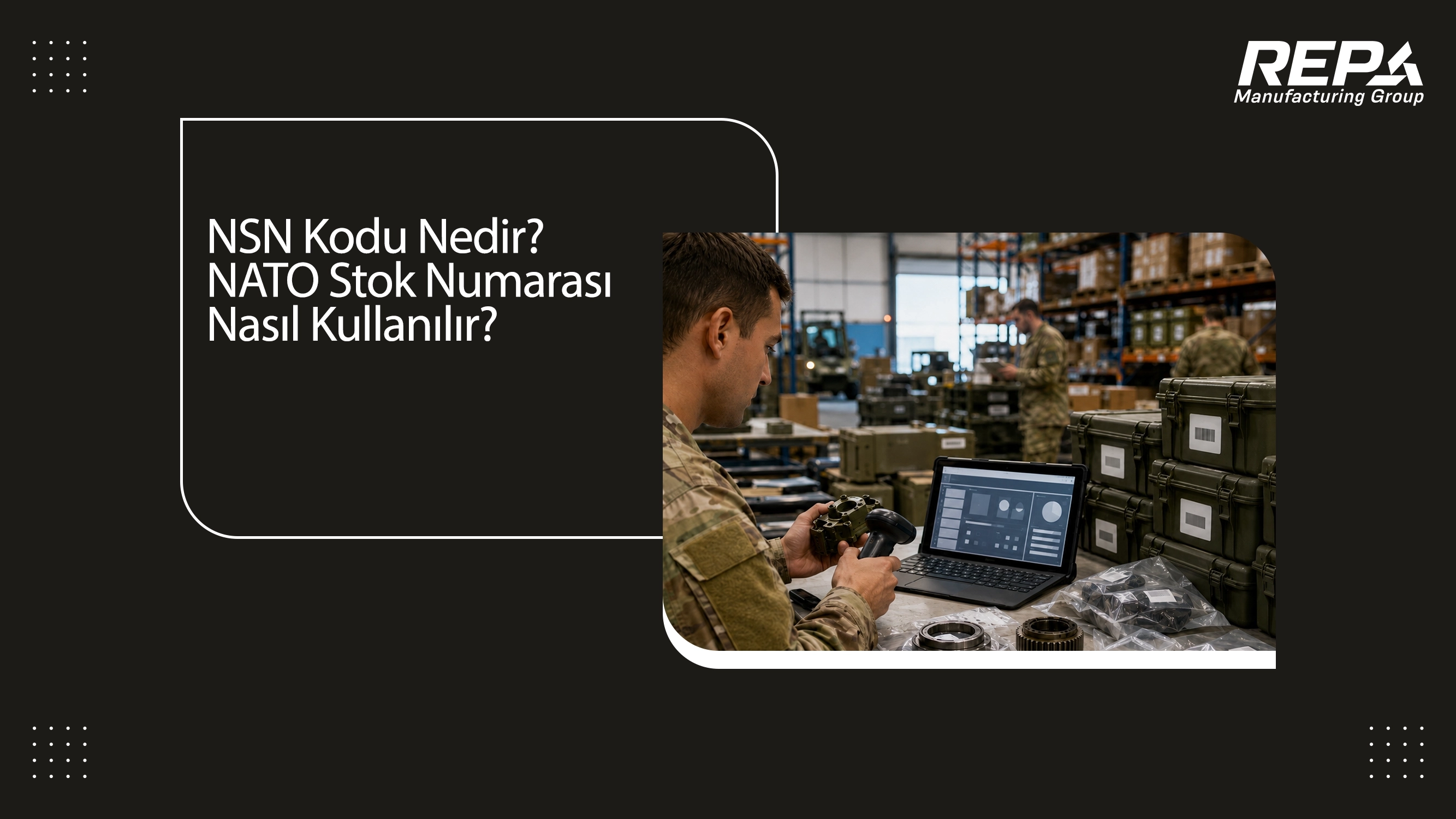 NSN Kodu Nedir? NATO Stok Numarası Nasıl Kullanılır?